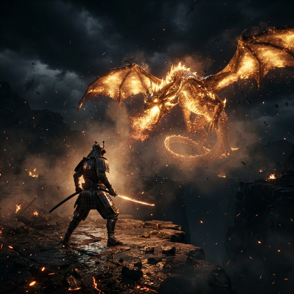 Modern Metin2 fantasy battle scene rendered with the BGFX graphics engine
